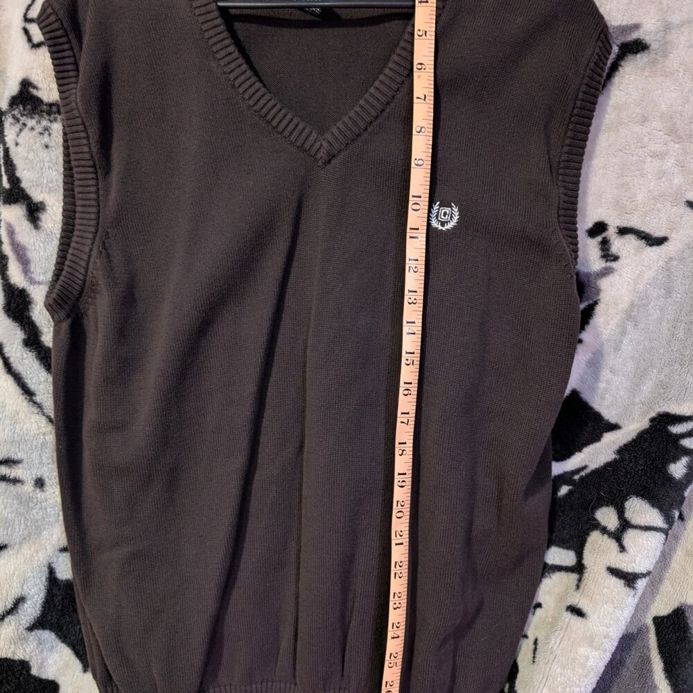 Men's Chaps Brand Sleeveless sweater Brown